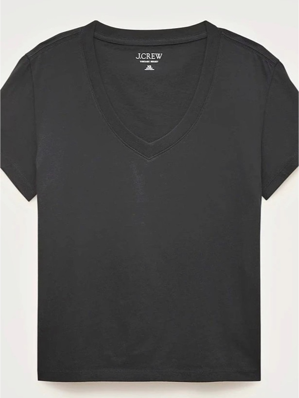 J.Crew New vintage jersey relaxed V-neck T-shirt